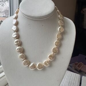 Elegant Orange Statement Necklace